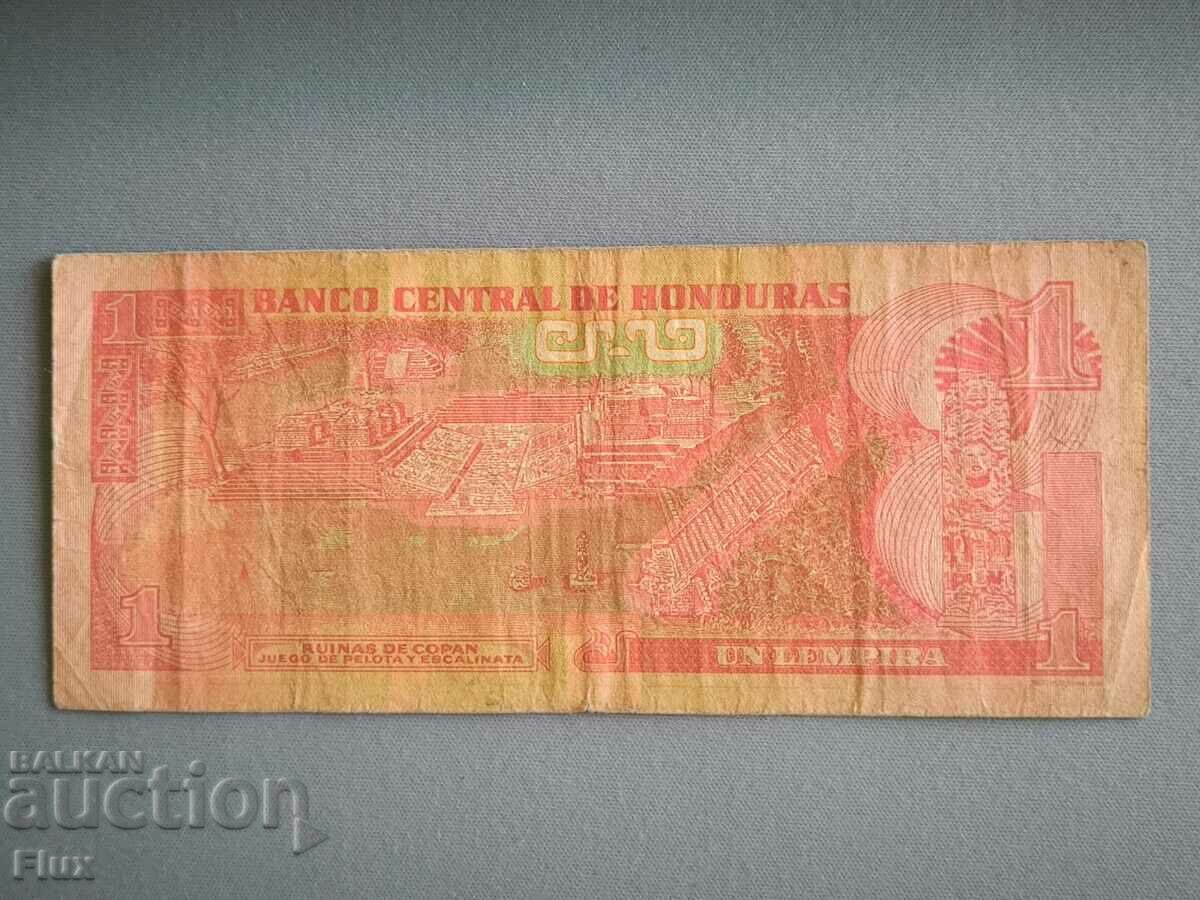 Banknote - Honduras - 1 lempira | 2010 with price 3.50 BGN | € 1.79 Banknote - Honduras - 1 lempira | 2010 with price 3.50 BGN | € 1.79