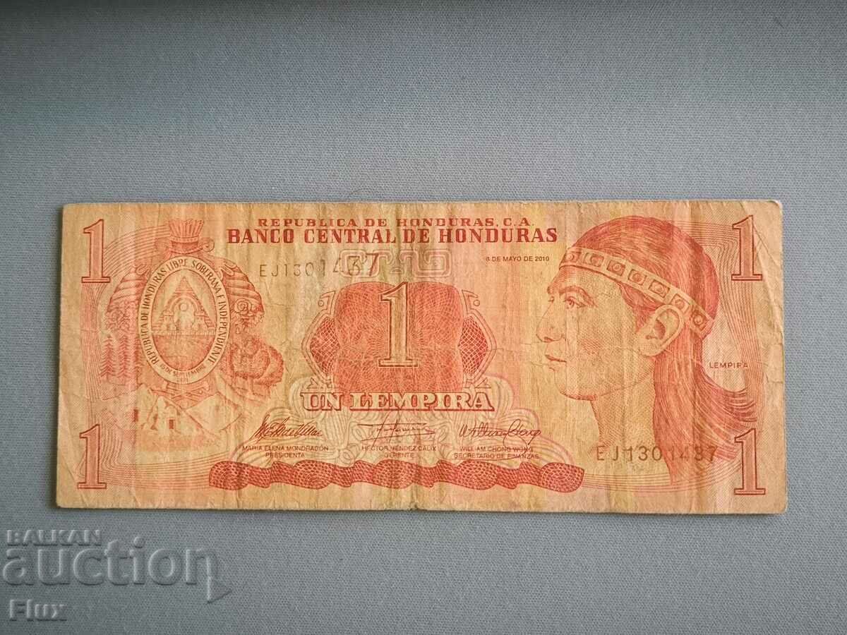 Banknote - Honduras - 1 lempira | 2010 Banknote - Honduras - 1 lempira | 2010