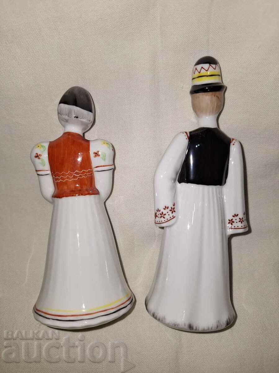 Ένα ζευγάρι παλιές επώνυμες φιγούρες από πορσελάνη--Ουγγαρία - 5 Ένα ζευγάρι παλιές επώνυμες φιγούρες από πορσελάνη--Ουγγαρία - 5