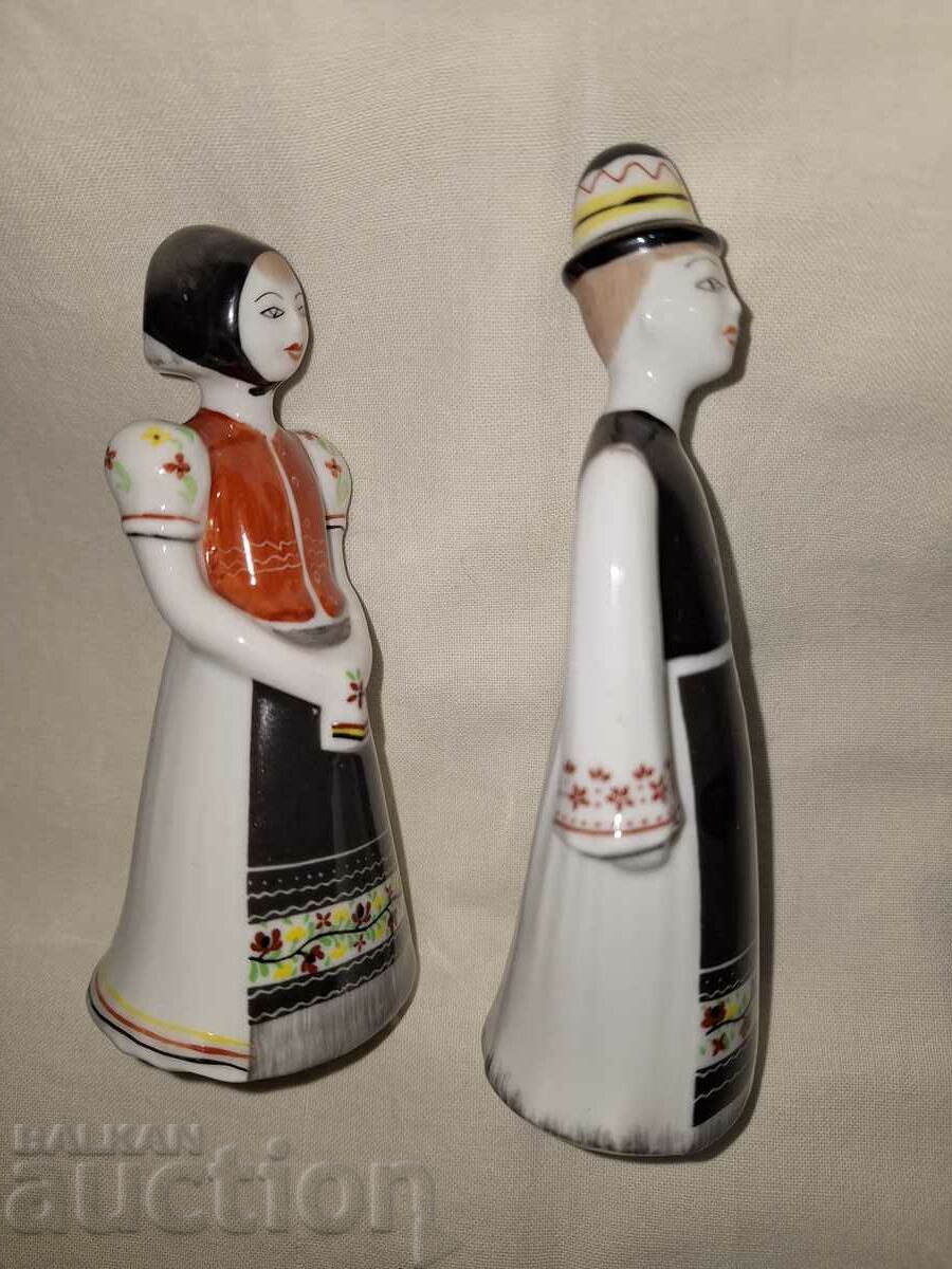 Ένα ζευγάρι παλιές επώνυμες φιγούρες από πορσελάνη--Ουγγαρία - 6 Ένα ζευγάρι παλιές επώνυμες φιγούρες από πορσελάνη--Ουγγαρία - 6