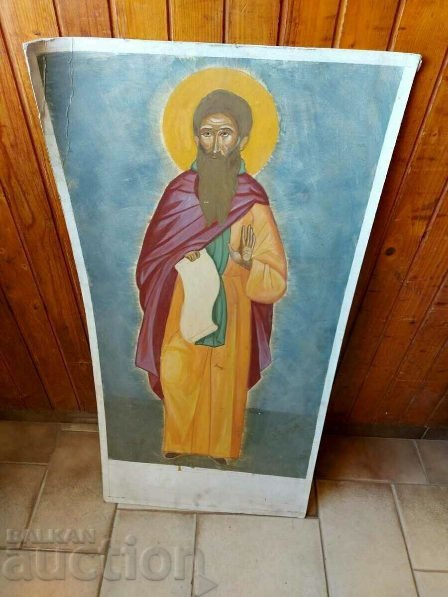 . LARGE PAINTED ICON SAINT SAINT THICK CARDBOARD with price 45.00 BGN | € 23.01 . LARGE PAINTED ICON SAINT SAINT THICK CARDBOARD with price 45.00 BGN | € 23.01