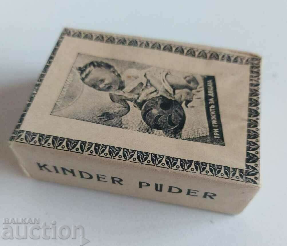 Auction . OLD BABY POWDER KINGDOM OF BULGARIA Auction . OLD BABY POWDER KINGDOM OF BULGARIA