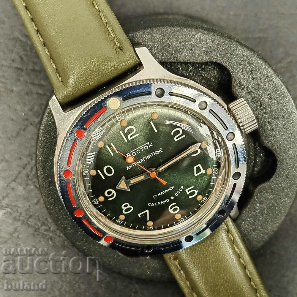 Soviet Steel Diver Vostok Amphibian Wostok Watch USSR