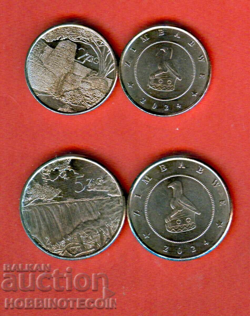 ЗИМБАБВЕ ZIMBABWE 2 5 ZIG емисия - issue 2024 НОВА UNC ЗИМБАБВЕ ZIMBABWE 2 5 ZIG емисия - issue 2024 НОВА UNC