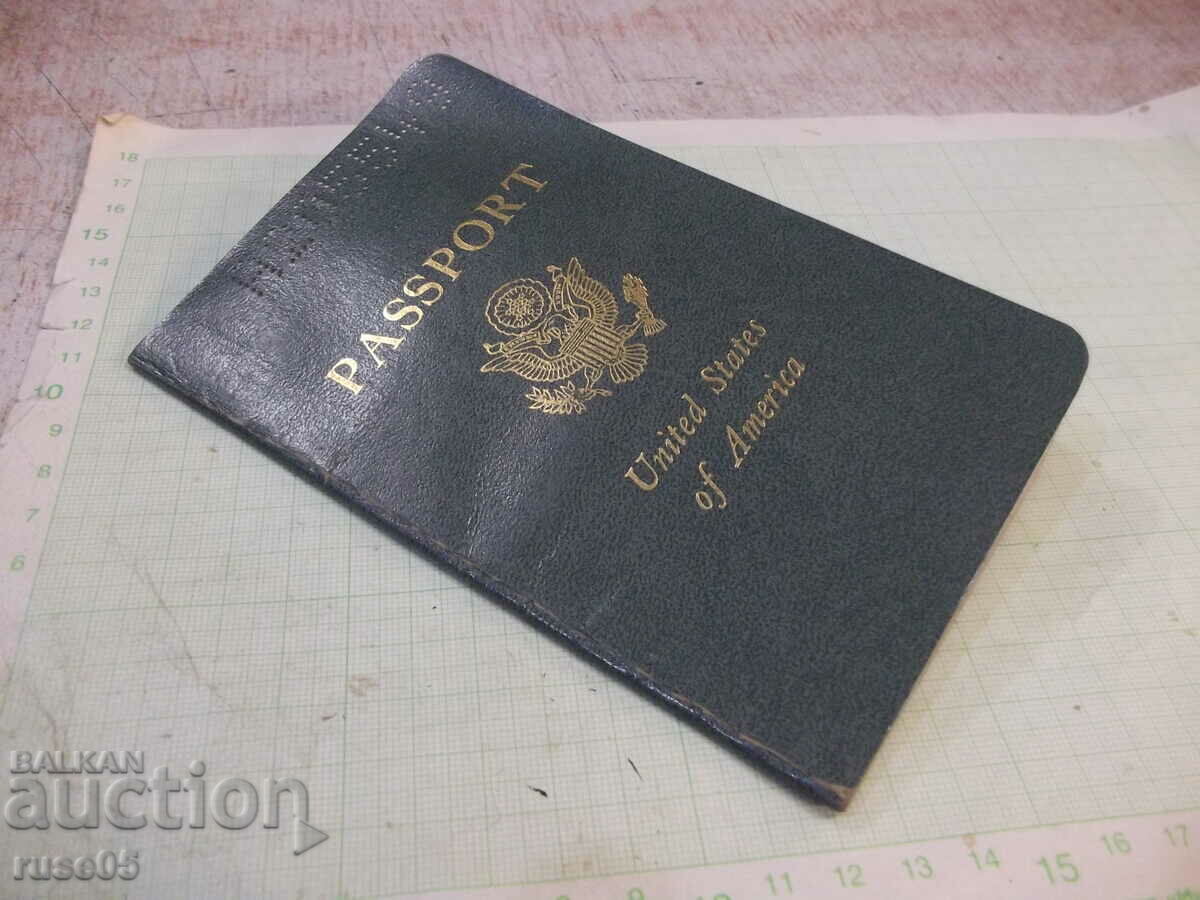 Old American passport - 1 - 5 Old American passport - 1 - 5