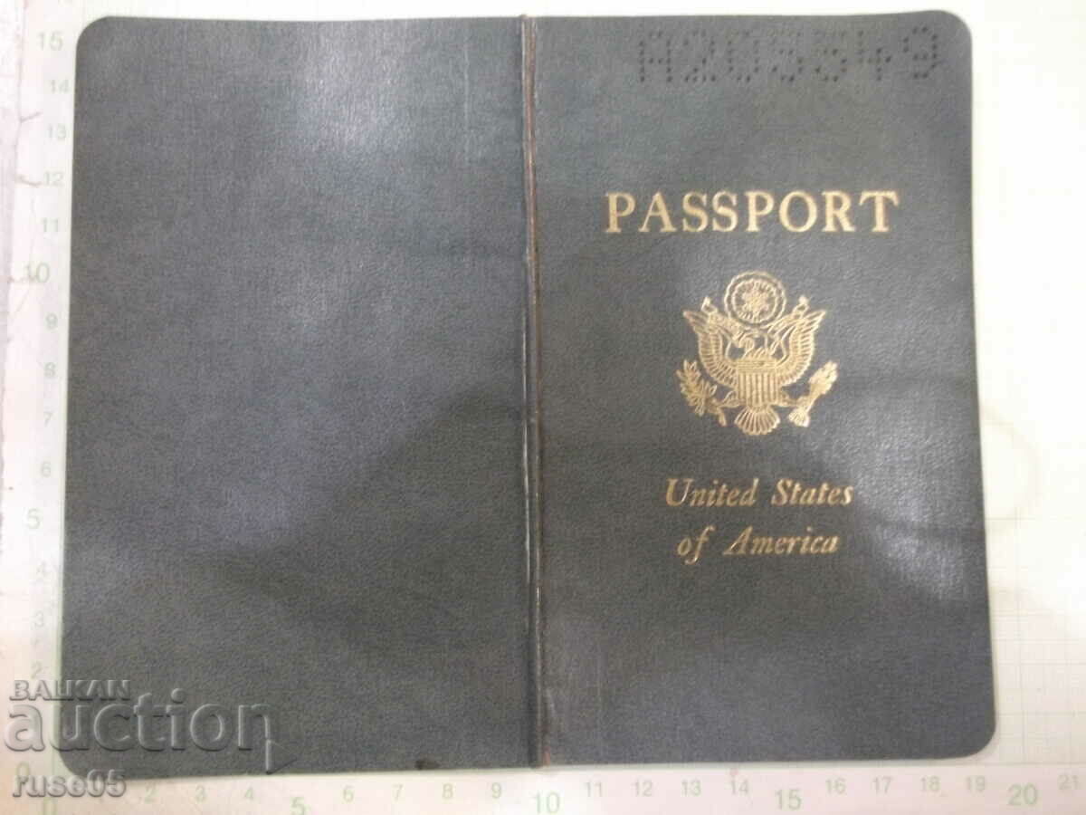 Old American passport - 1 - 6 Old American passport - 1 - 6