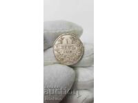 Royal silver coin 1 lev 1912