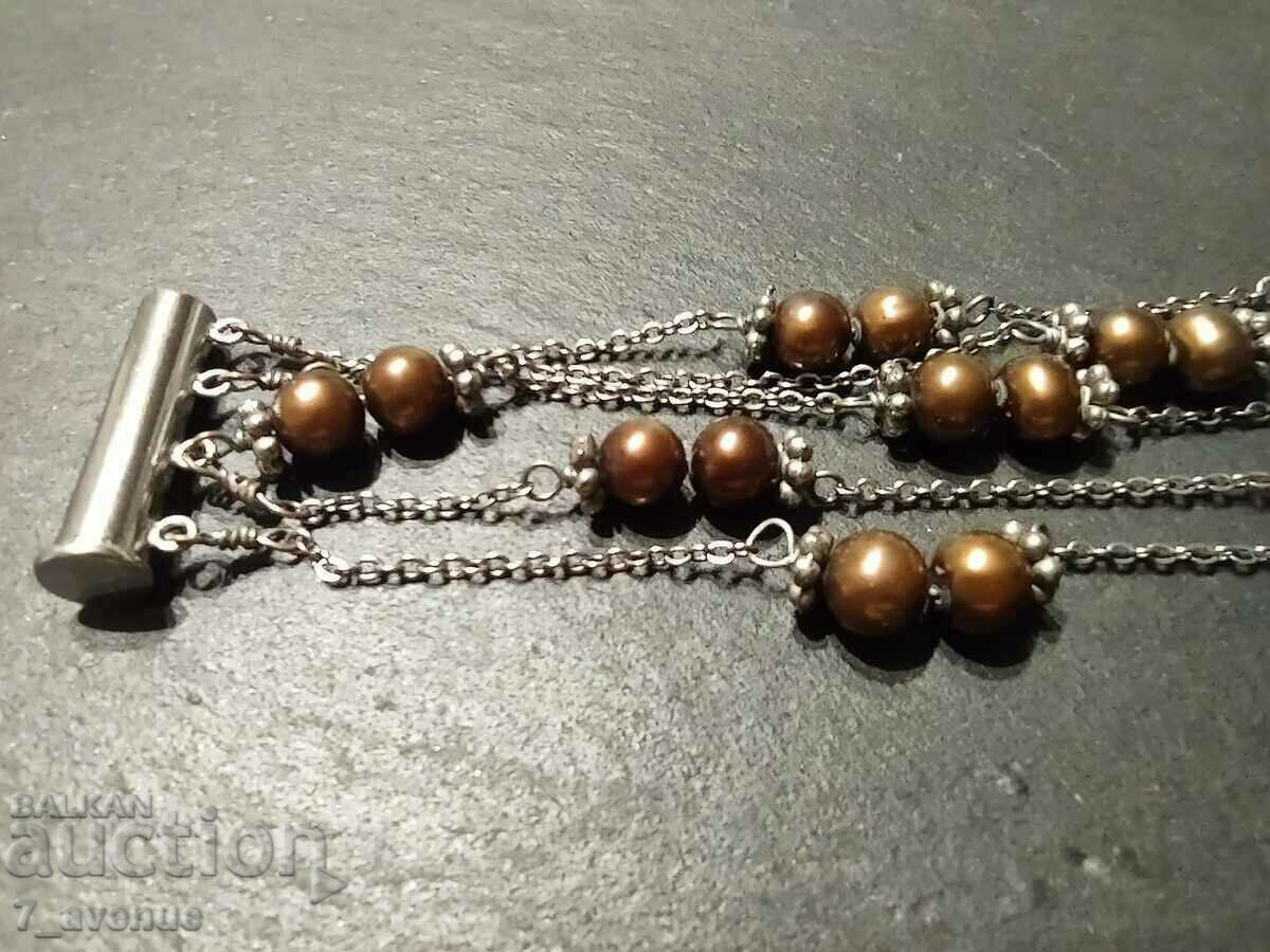 BRACELET with natural pearls, 24.11.2024 with price 69.00 BGN | € 35.28 BRACELET with natural pearls, 24.11.2024 with price 69.00 BGN | € 35.28