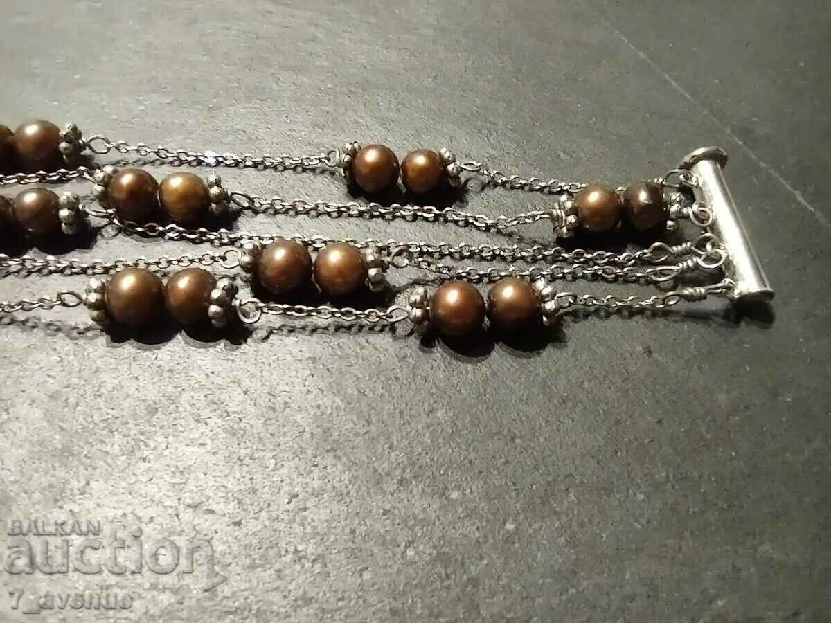 Auction BRACELET with natural pearls, 24.11.2024 Auction BRACELET with natural pearls, 24.11.2024