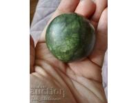 Orb of dark jade jadeite