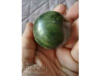 Orb of dark jade jadeite