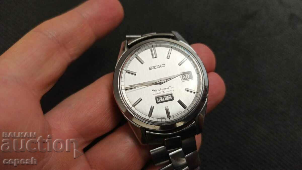 Seiko SEIKOMATIC 6218-8970 Automatic 35 jewels Seiko from the 60s