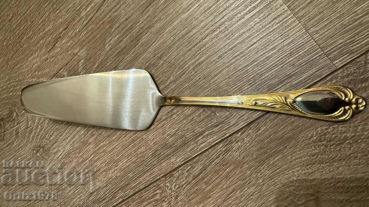 Solingen Vintage 23-24к позлата. Лопатка за торта. Solingen Vintage 23-24к позлата. Лопатка за торта.