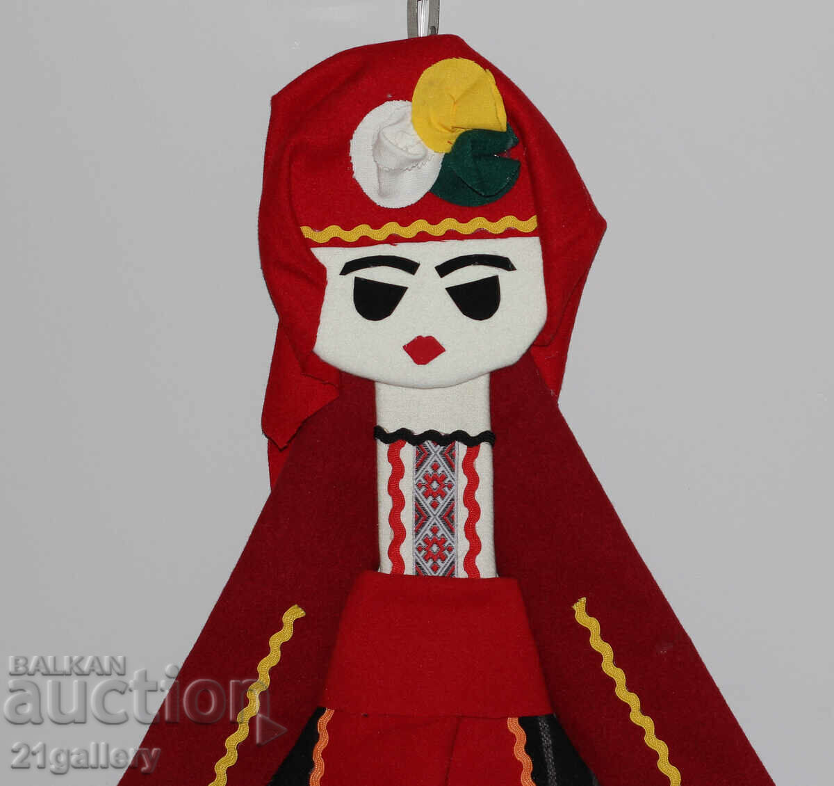 Παράδοση 64 εκ. Διακόσμηση τοίχου κούκλας λαϊκής φορεσιάς μαλλί/υφασμάτινη Παράδοση 64 εκ. Διακόσμηση τοίχου κούκλας λαϊκής φορεσιάς μαλλί/υφασμάτινη