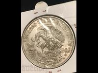 Mexico 25 Pesos 1968 Olympic Games Silver UNC