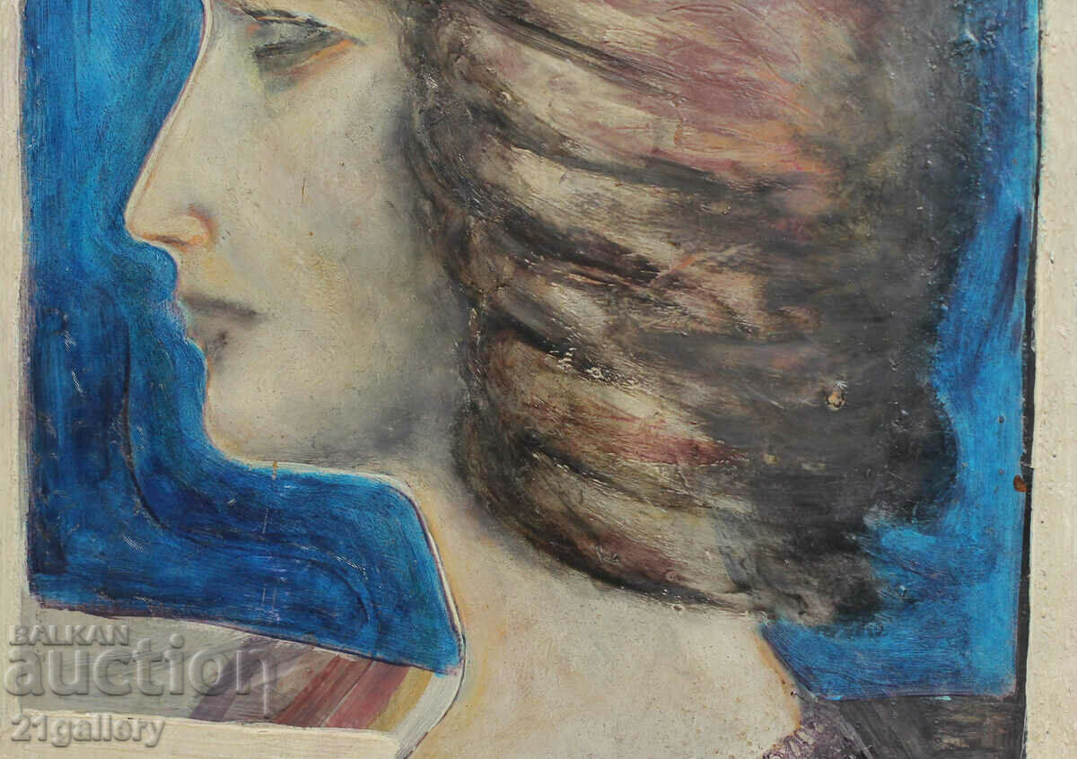 Valery Tsvetkov (Walter) portrait oil paints "Window" - 6