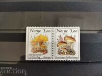 Norvegia Michel nr 1012/13 din 1989 ciuperci comestibile