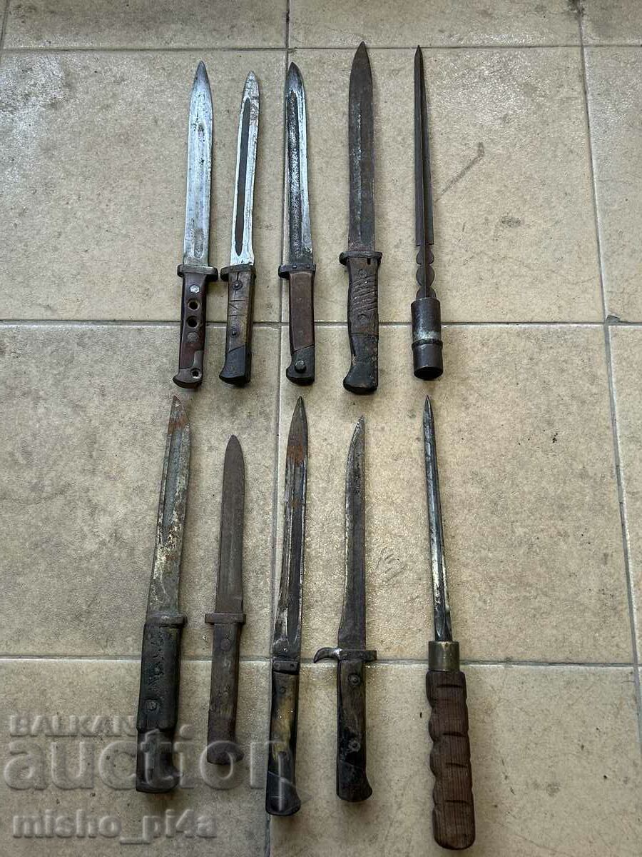 Lot of Bayonets