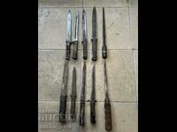 Lot of Bayonets