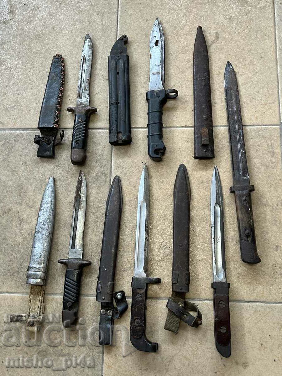 Lot of Bayonets