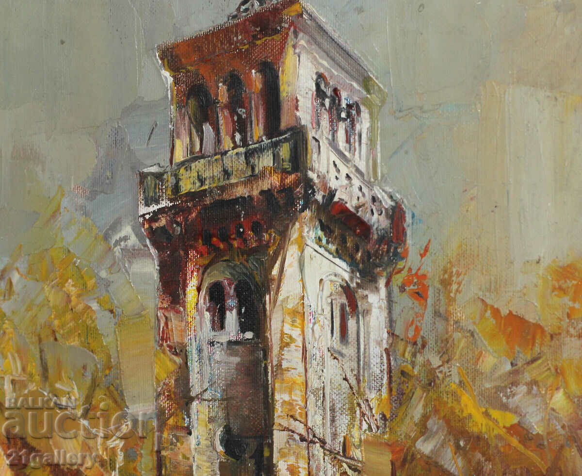 Auction  Evgeniy Petrov / 1969 - / Cityscape, oil on canvas