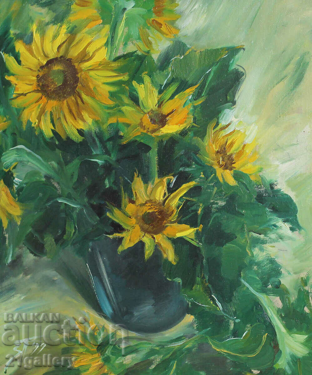 Delivery of Zaharina Petrova Floral composition, oil paints