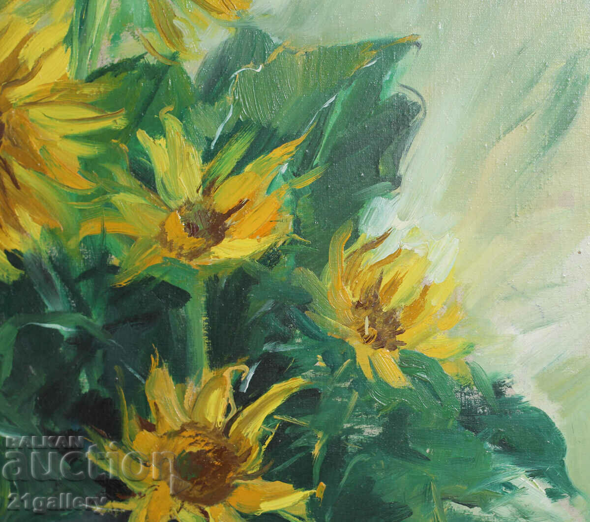 Zaharina Petrova Floral composition, oil paints - 5