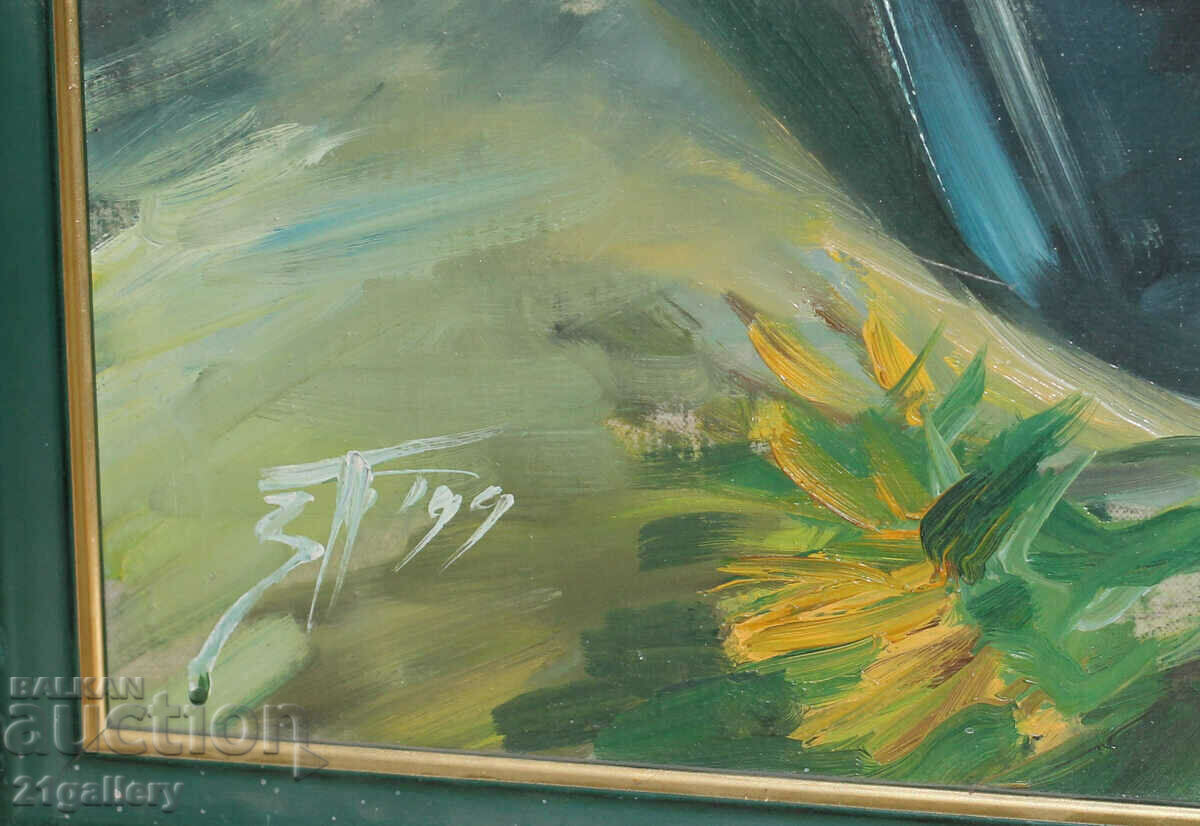 Zaharina Petrova Floral composition, oil paints - 7