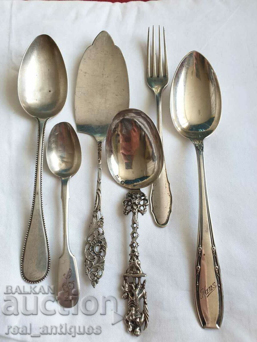 Silverware for material