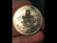 Marea Britanie Colony Bermuda 1 Coroana 1964 Elizabeth Silver