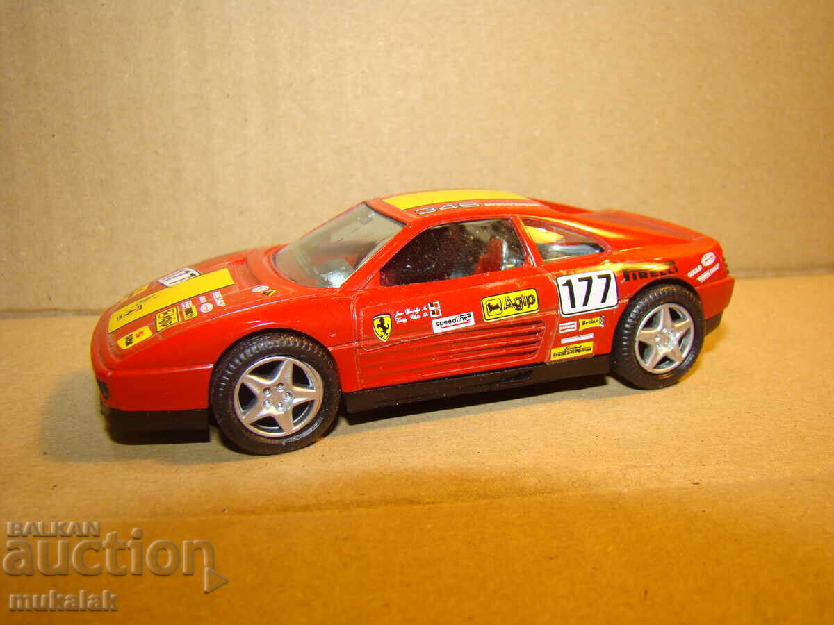 1:43 BBURAGO FERRARI 348 TB   MОДЕЛ КОЛИЧКА ИГРАЧКА