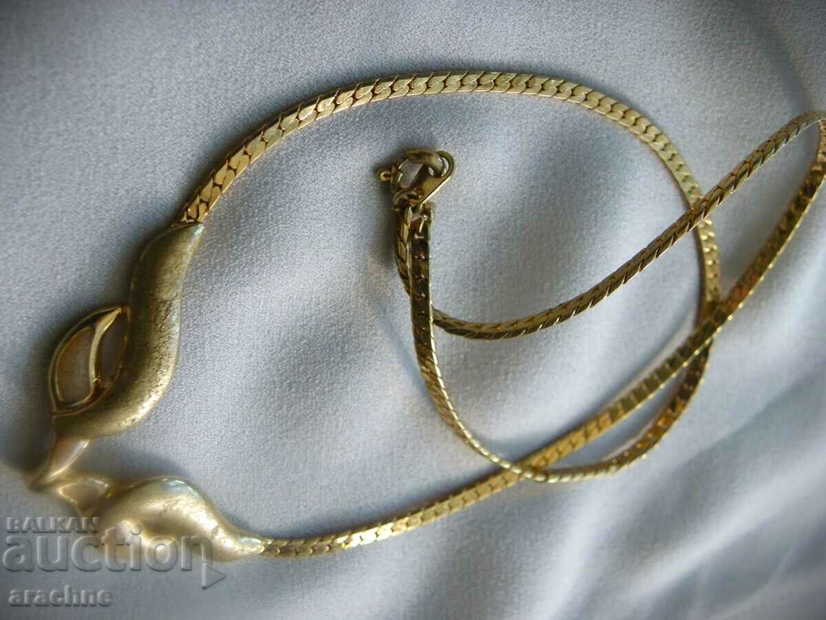 Auction Gold plated necklace Auction Gold plated necklace