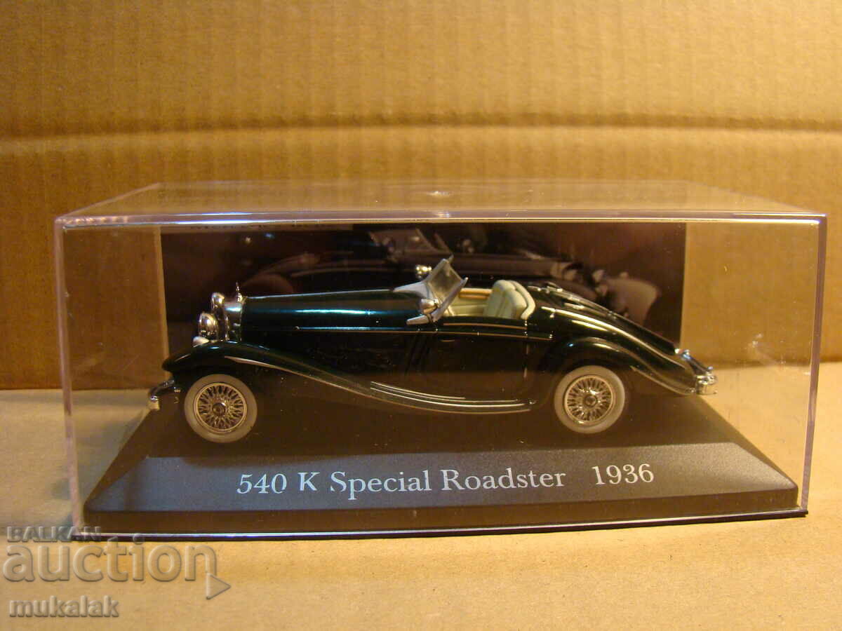 1:43 MERCEDES BENZ 540 K 1936 MODEL DE JUCĂRIE CĂRURI