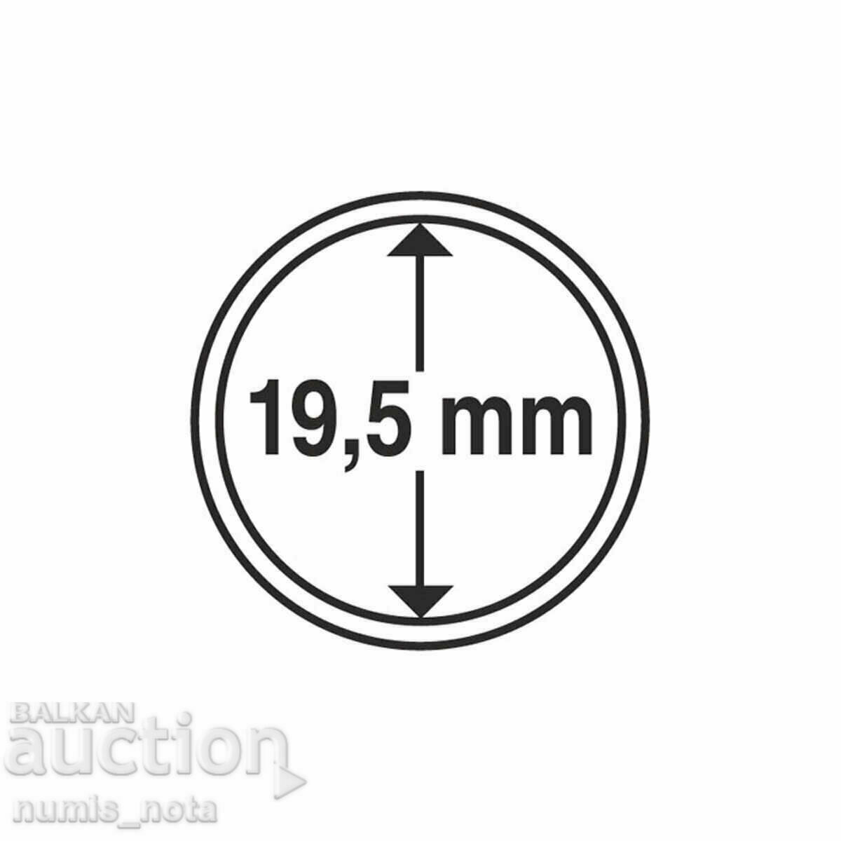 Auction Leuchtturm Grips Coin Capsules - 19.5mm. Auction Leuchtturm Grips Coin Capsules - 19.5mm.