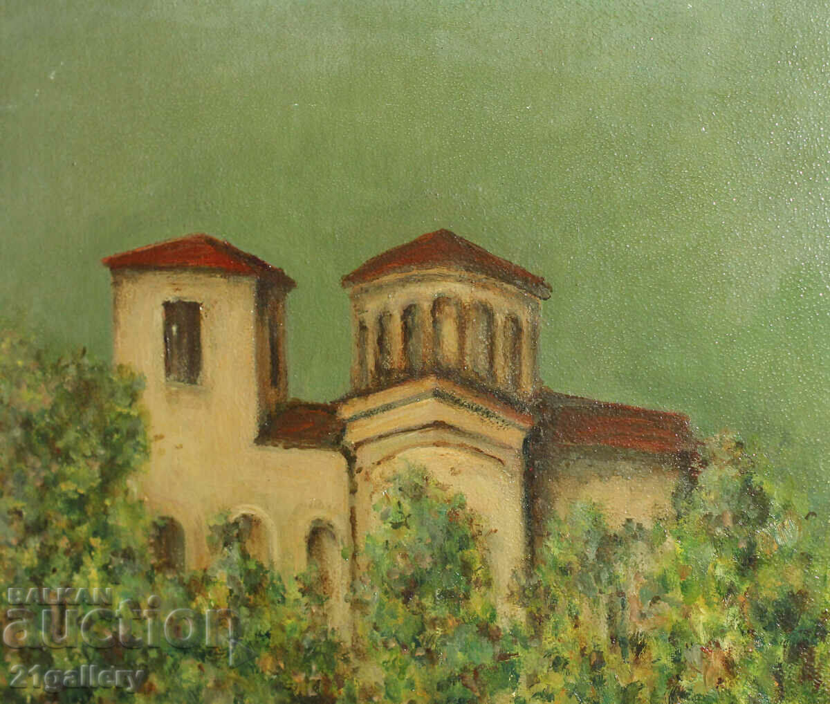 Petar Ivanov Landscape oil paints "The fortress of Aseno" with price 450.00 BGN | € 230.08 Petar Ivanov Landscape oil paints "The fortress of Aseno" with price 450.00 BGN | € 230.08