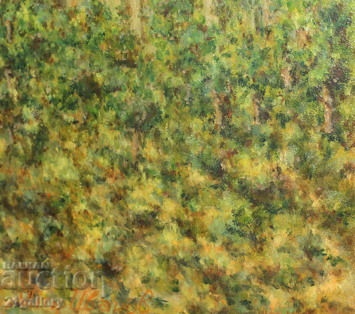 Petar Ivanov Landscape oil paints "The fortress of Aseno" - 5 Petar Ivanov Landscape oil paints "The fortress of Aseno" - 5