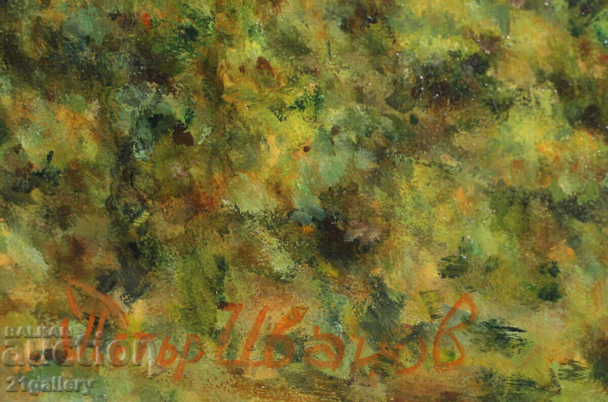 Petar Ivanov Landscape oil paints "The fortress of Aseno" - 6 Petar Ivanov Landscape oil paints "The fortress of Aseno" - 6
