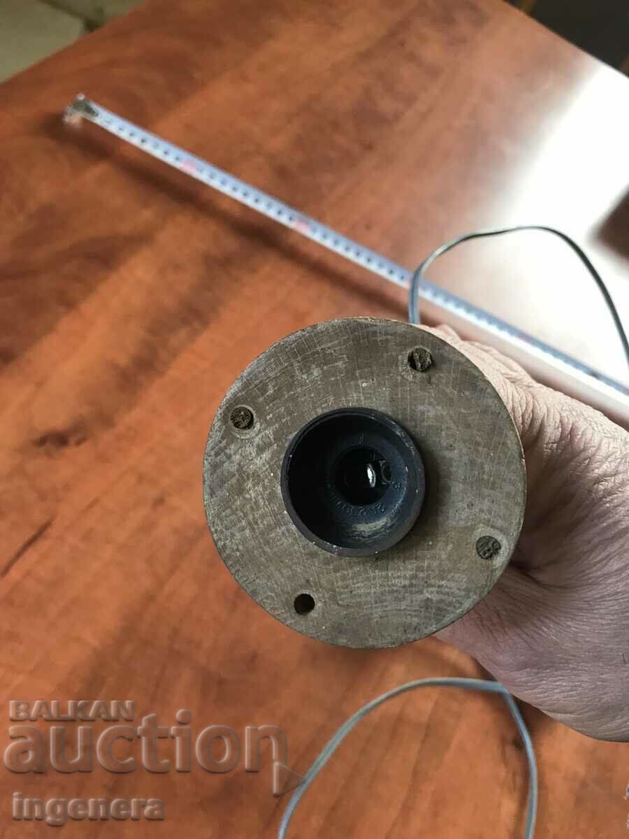 SOCA ANTIQUE WOOD NIGHT LAMP PYROGRAPH - 5