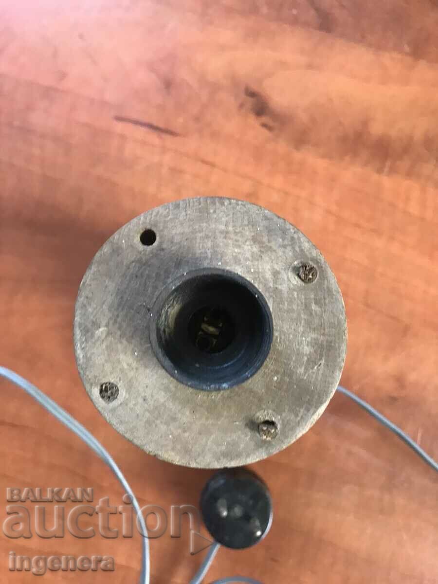 SOCA ANTIQUE WOOD NIGHT LAMP PYROGRAPH - 6