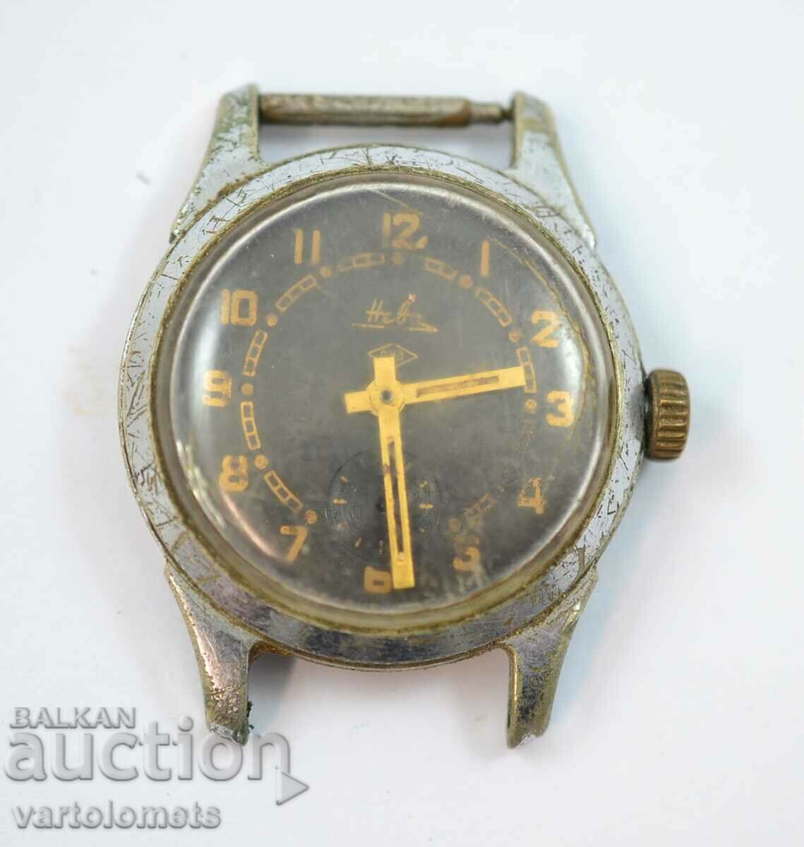 Men's wristwatch NEVA USSR - not working