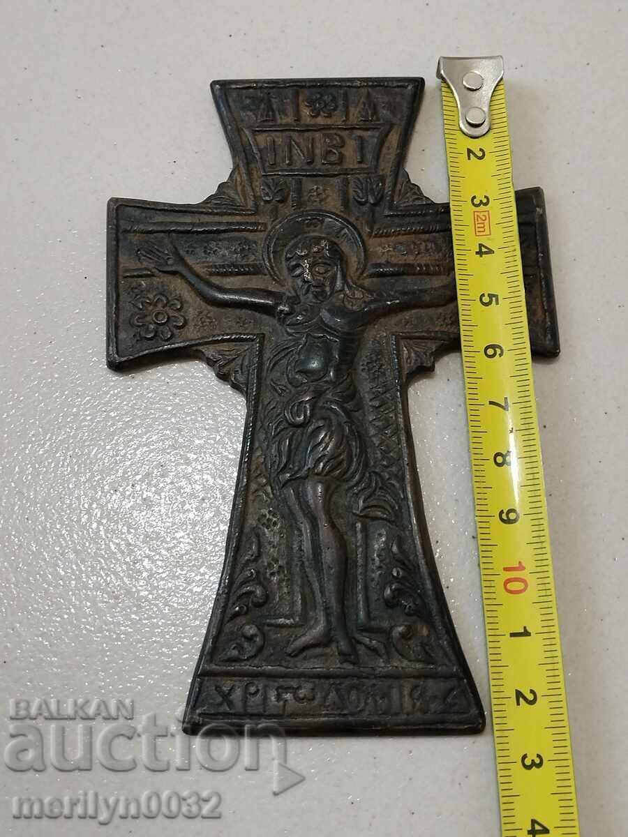 Auction Revival bronze cross 1806 crucifix Auction Revival bronze cross 1806 crucifix