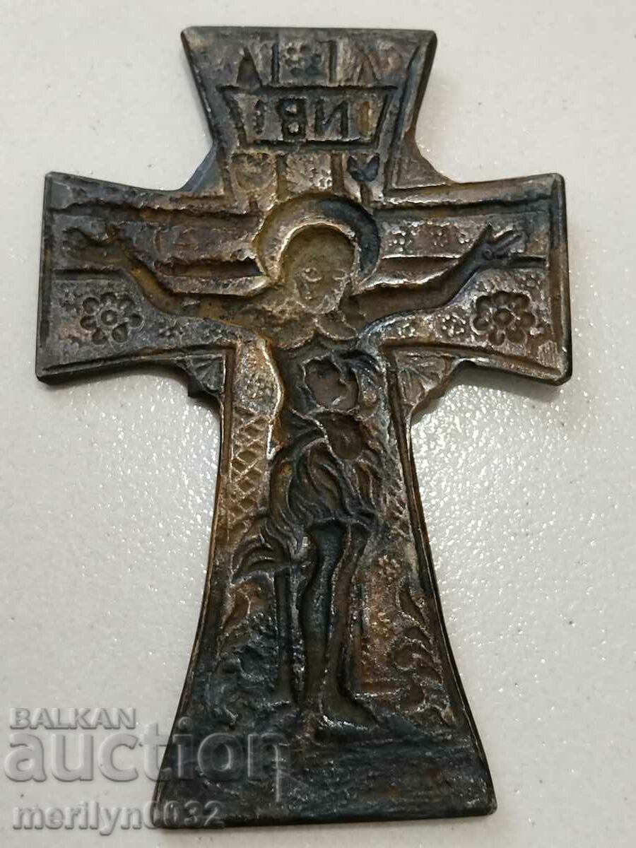 Revival bronze cross 1806 crucifix - 6 Revival bronze cross 1806 crucifix - 6