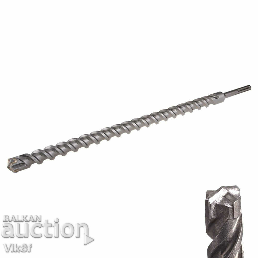 Extended carbide drill bit for bricks, concrete, SDS MAX Ø40