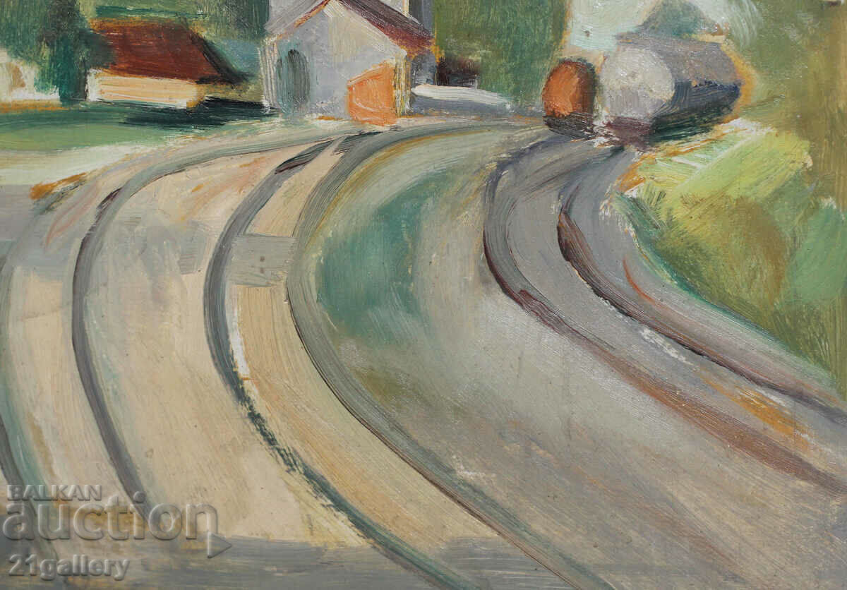 Ivan Obnovenski landscape from Belene, oil paints - 6 Ivan Obnovenski landscape from Belene, oil paints - 6