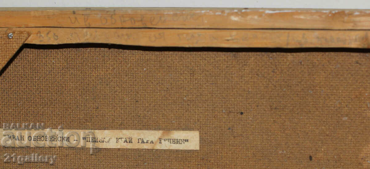 Ivan Obnovenski landscape from Belene, oil paints - 7 Ivan Obnovenski landscape from Belene, oil paints - 7