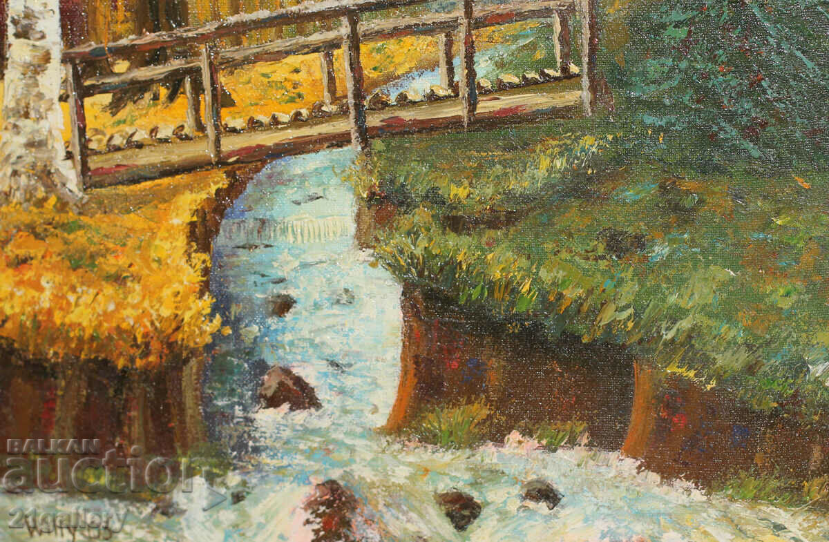 Vili Georgiev landscape from Pirin mountain, oil paints, 2005. - 5 Vili Georgiev landscape from Pirin mountain, oil paints, 2005. - 5