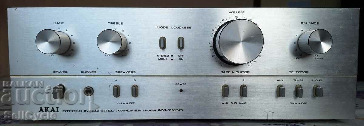 ✅AMPLIFICATOR AKAI AM-2250❗