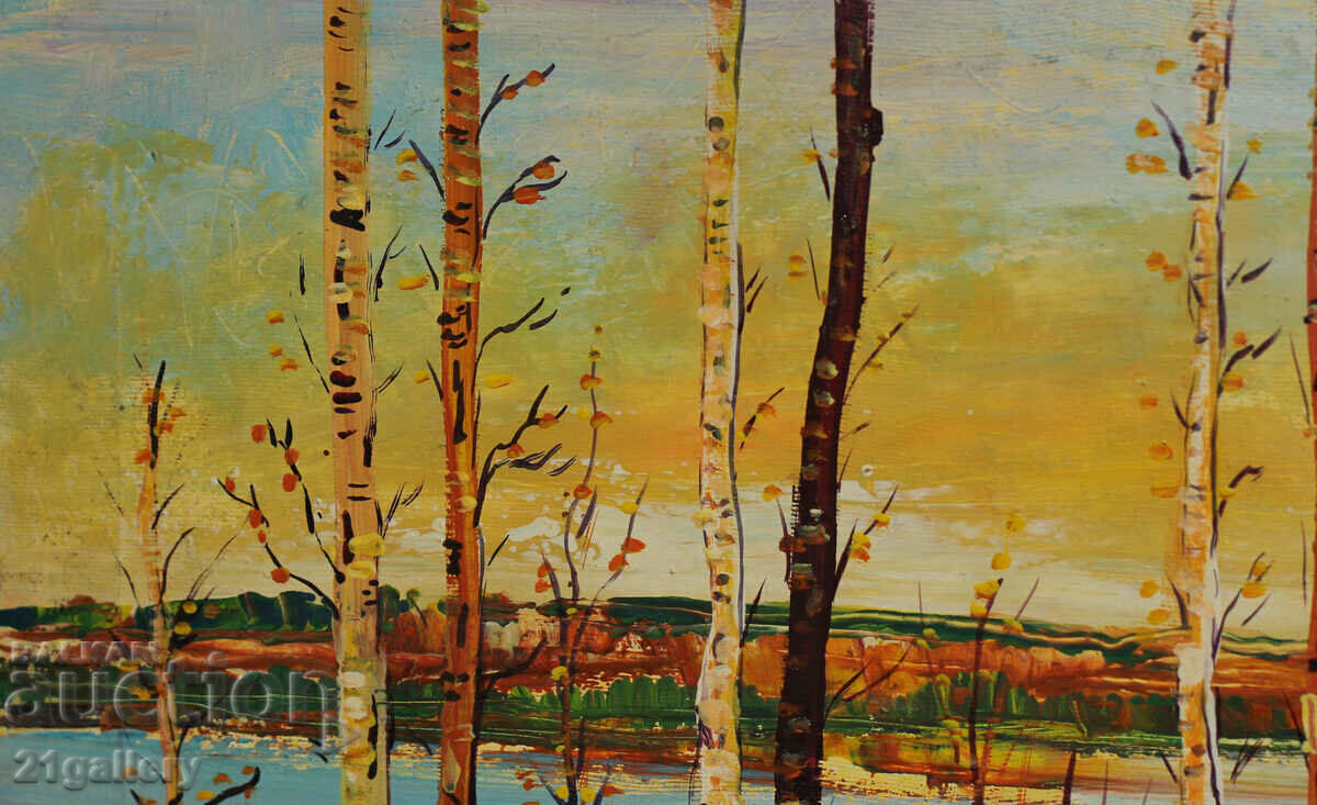 Δημοπρασία Τοπίο Borislav Tsanov, λαδομπογιές Δημοπρασία Τοπίο Borislav Tsanov, λαδομπογιές