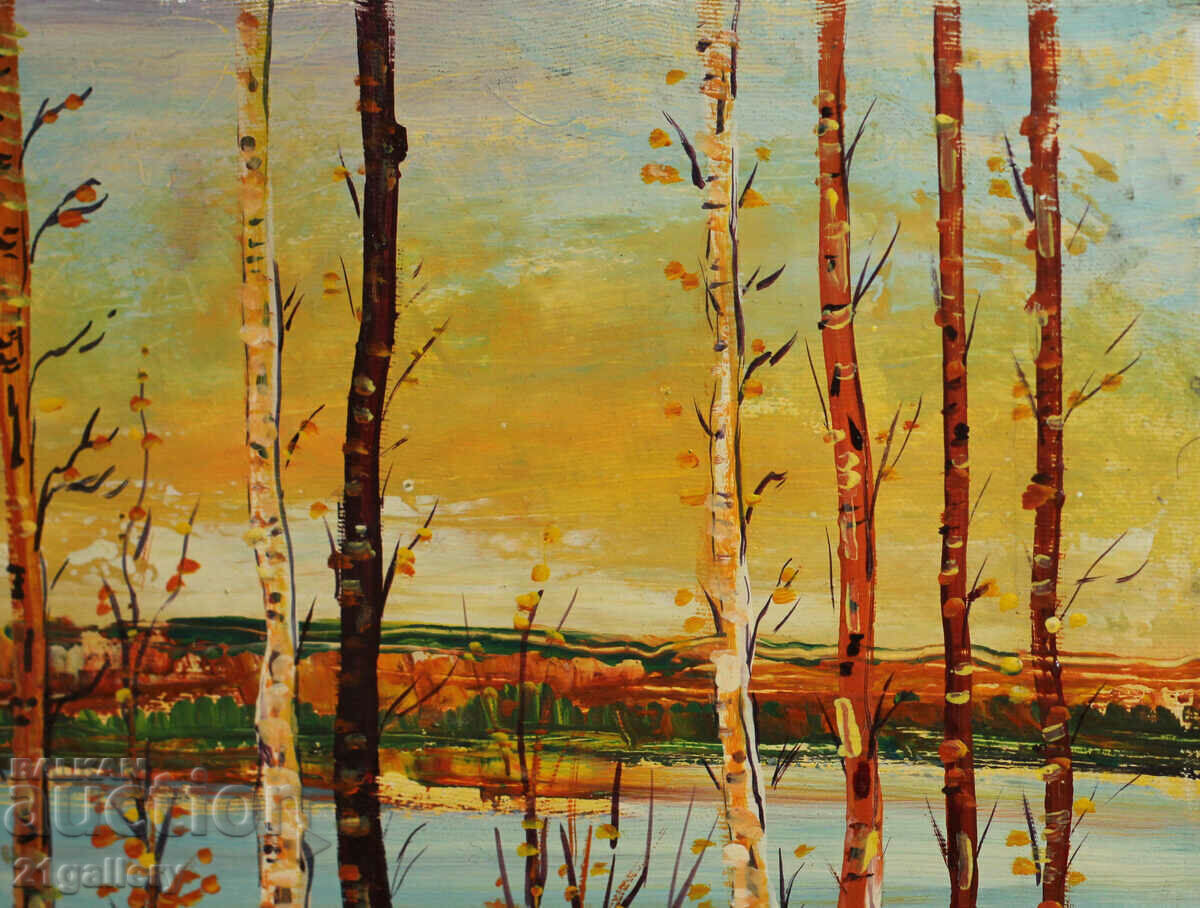 Τοπίο Borislav Tsanov, λαδομπογιές - 5 Τοπίο Borislav Tsanov, λαδομπογιές - 5