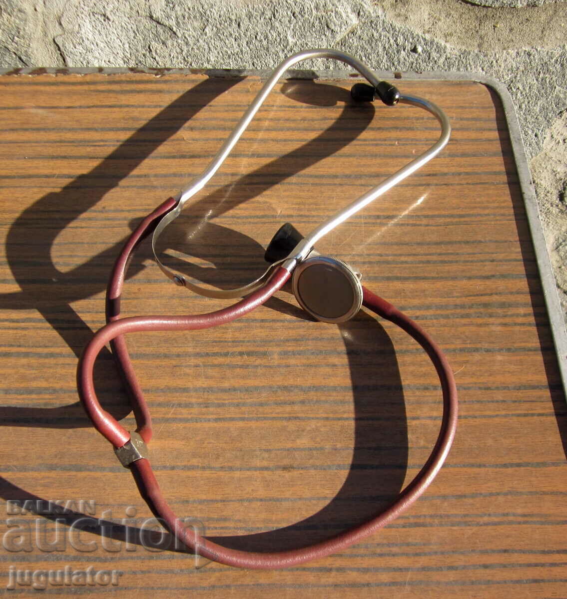 παλιό εκλεκτής ποιότητας βουλγαρικό ιατρό στηθοσκόπιο με τιμή 20.00 BGN | € 10.23 παλιό εκλεκτής ποιότητας βουλγαρικό ιατρό στηθοσκόπιο με τιμή 20.00 BGN | € 10.23
